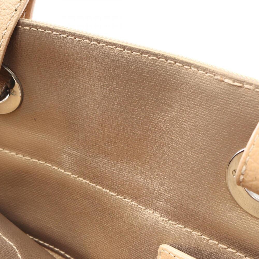 CHANEL Cream Leather Tote Bag - Picture 12 of 12